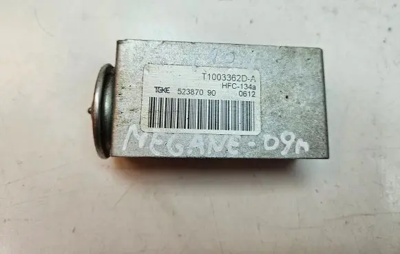 Renault Megane III Air conditioning (A/C) expansion valve T1003362D