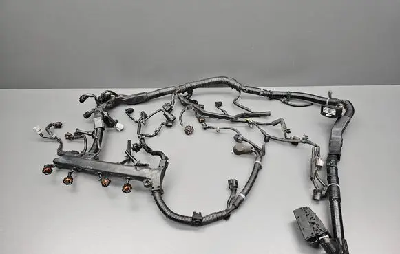 Engine installation wiring loom