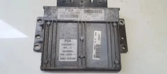 Citroen Xsara Picasso Engine control unit/module 9632727280 216439361