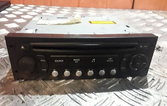 Peugeot 307 Radio/CD/DVD/GPS head unit 9659139977