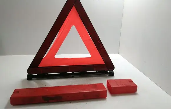 Emergency warning sign
