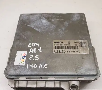 Volkswagen PASSAT B5 Engine control unit/module 4A0907401P 0281001320