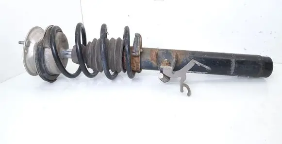 Front shock absorber with coil spring
