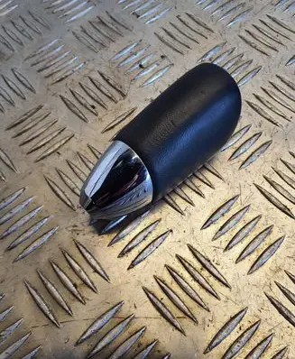 Gear lever shifter trim leather/knob