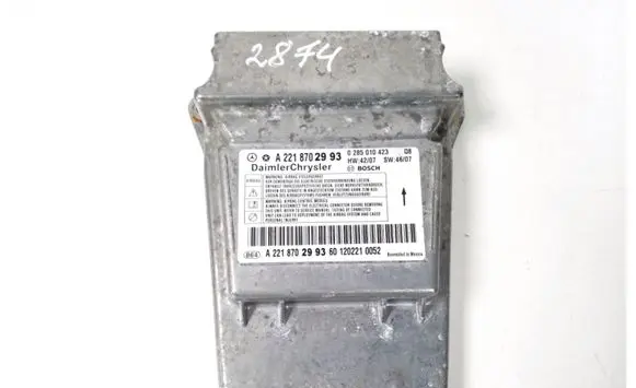 Mercedes-Benz S W221 Airbag control unit/module A2218702993