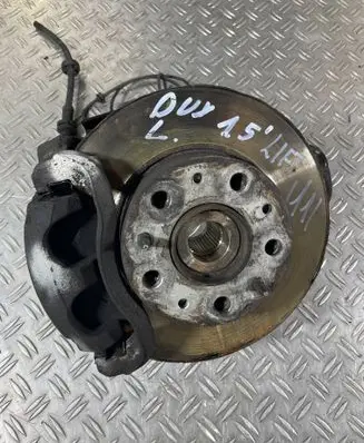 Front wheel hub spindle knuckle