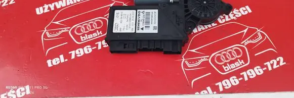 Audi A4 S4 B7 8E 8H Rear door window regulator motor 8E0959801E 9700105998204 25062007
