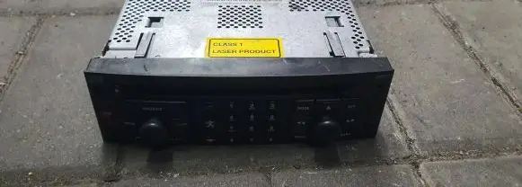 Fiat Ulysse Radio/CD/DVD/GPS head unit 14000705XT 503550071314 500189448748330