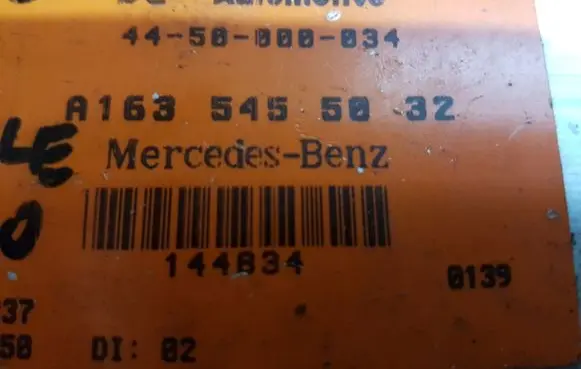 Mercedes-Benz ML W163 Gearbox control unit/module A1635455032 4450000034