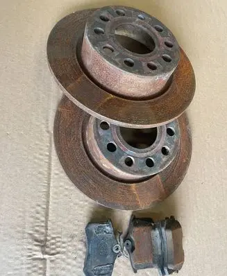 Skoda Octavia Mk3 (5E) Rear brake disc 1K0615601 1H0698451