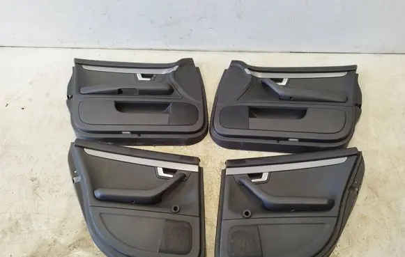 Audi A4 S4 B7 8E 8H Door card panel trim set 