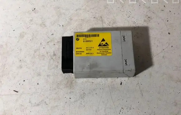 BMW 5 E60 E61 Central console control unit 9169521 80049005