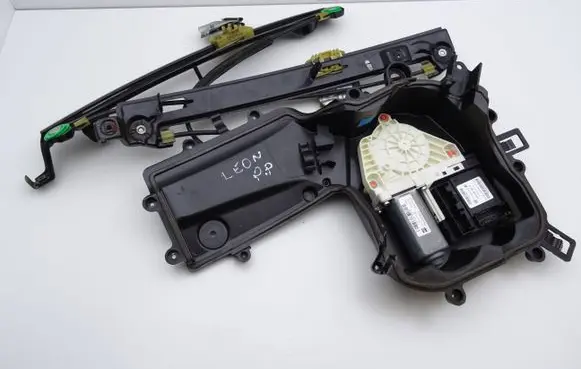 Seat Leon (1P) Front door window regulator with motor 1K0959792H 1P0837402A 1T0959702C