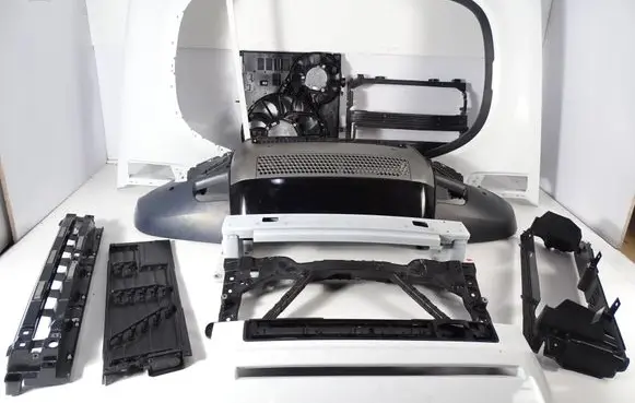 Land Rover Defender Radiator support slam panel 