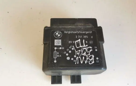 BMW 5 E34 Glow plug pre-heat relay 2241385