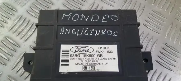 Ford Mondeo MK I Comfort/convenience module 93bg15k600gb 5wk4533