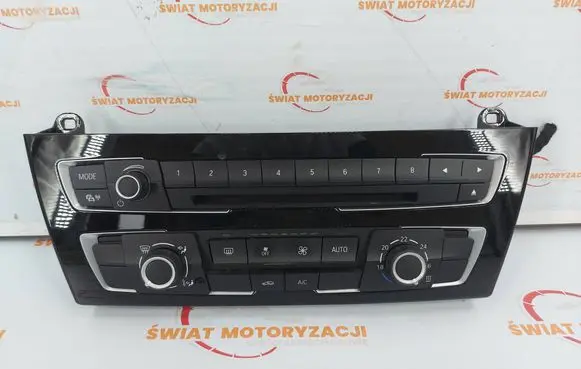 BMW 1 F20 F21 Climate control unit 9384046 6814187