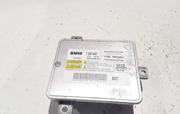 BMW 5 F10 F11 Headlight ballast module Xenon 7237647 W003T20071