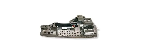Audi Q7 4M Rear door exterior handle/bracket 4M0837886A