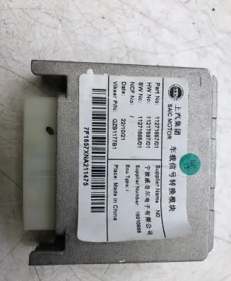 MG MG3 II Other control units/modules 18010888 11271657