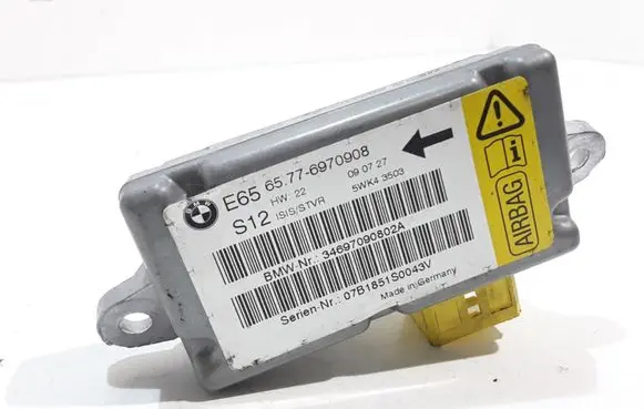BMW 7 E65 E66 Airbag control unit/module 65776970908