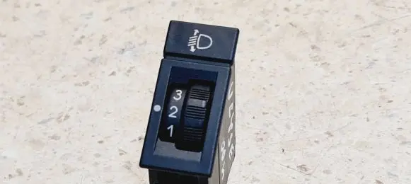 Fiat Ulysse Headlight level height control switch 1925696