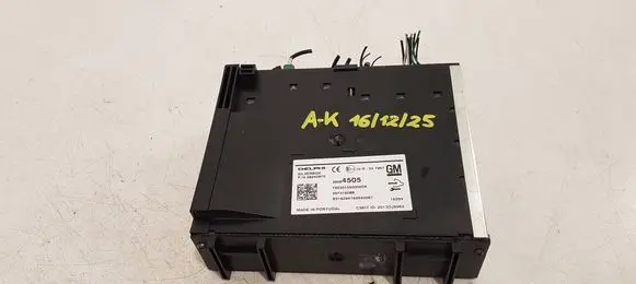 Opel Astra K GPS navigation control unit/module 39084505 7003010500000X 497316088
