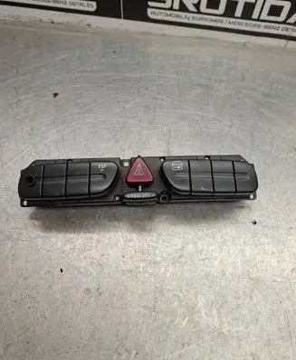 Mercedes-Benz C W203 Hazard light switch 2038217058 3306490200 10863096001
