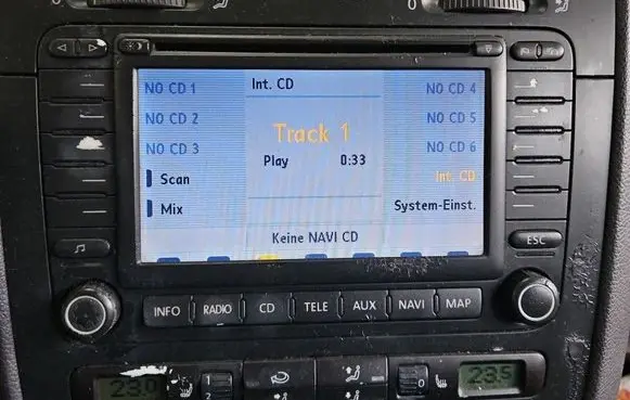 Volkswagen Golf V Radio/CD/DVD/GPS head unit 1T0035194C IMPRK1575314