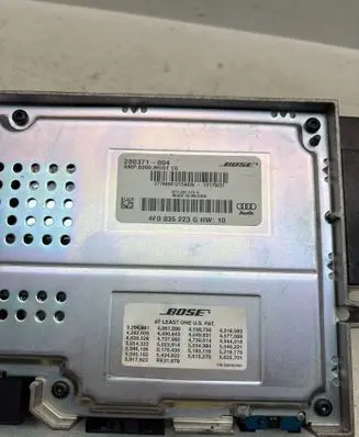 Audi A6 S6 C6 4F Sound amplifier 4F0035223G 280371004