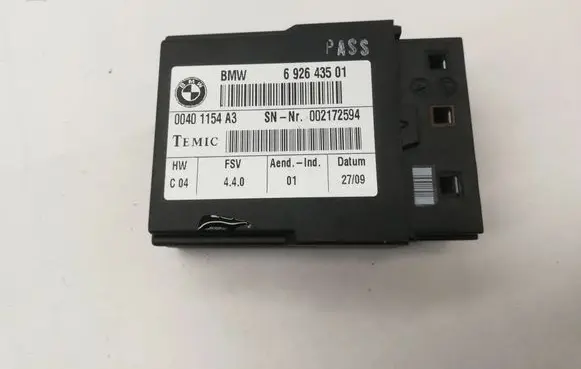 BMW 3 E90 E91 Seat control module 692643501