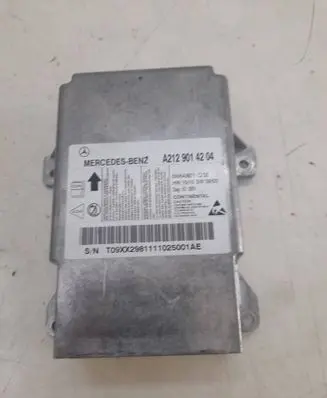 Mercedes-Benz E W212 Airbag control unit/module A2129014204 5WK43871 9X2981111025001A