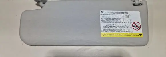 Volkswagen Polo V 6R Sun visor