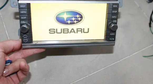 Subaru Impreza III Radio/CD/DVD/GPS head unit 86271SC121 FXDB09EF2 KENWOOD
