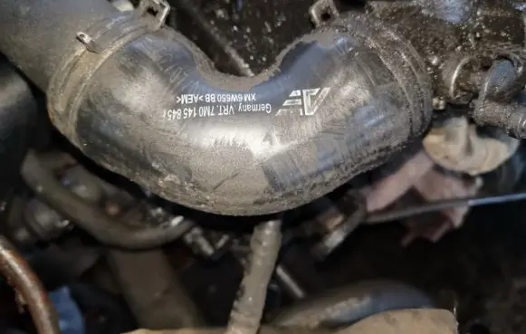Seat Alhambra (Mk1) Intercooler hose/pipe 7m0145845f xm6w650bb