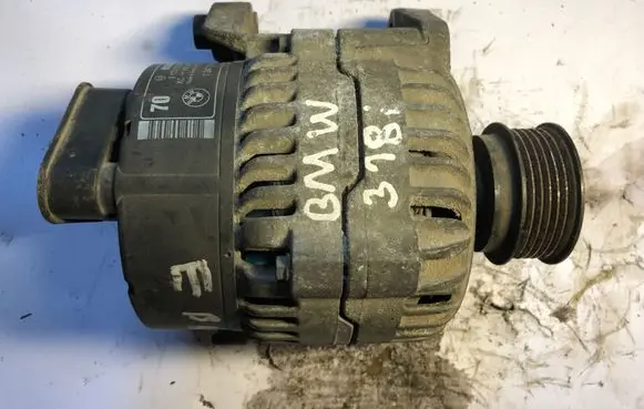 BMW 3 E46 Generator/alternator 1247287 0123310006