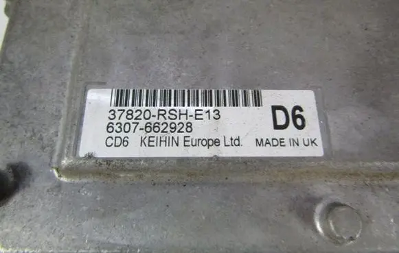 Honda Civic Engine control unit/module ECU 37820RSHE13