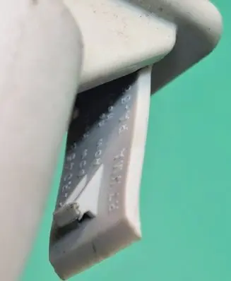 Front interior roof grab handle