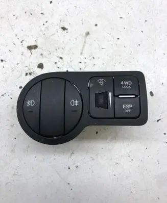 Headlight level height control switch