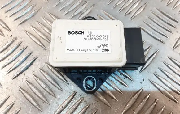 Honda Civic ESP acceleration yaw rate sensor 0265005649 39960SMG003