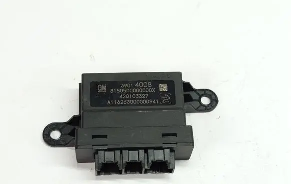 Opel Astra K Parking PDC control unit/module 39014008 420103327 8150500000000X