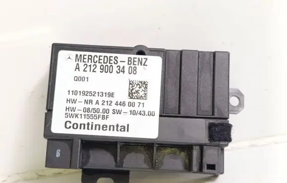 Fuel injection pump control unit/module