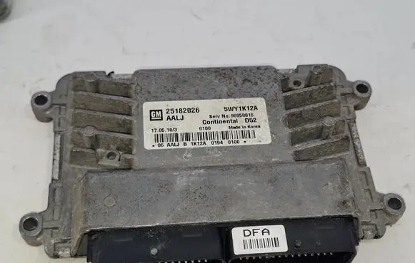 Chevrolet Spark Engine control unit/module 25182026 96958816 5WY1K12A
