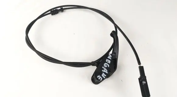 Renault Megane II Engine bonnet/hood lock release cable 