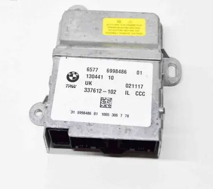 BMW i3 Airbag control unit/module 337612102 6998486