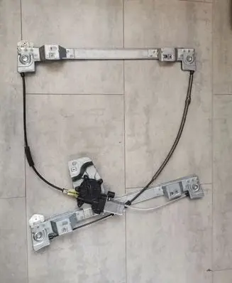 Renault Kangoo II Front door window regulator with motor 128001182B 128001182