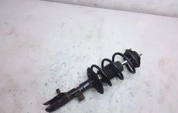Front shock absorber with coil spring
