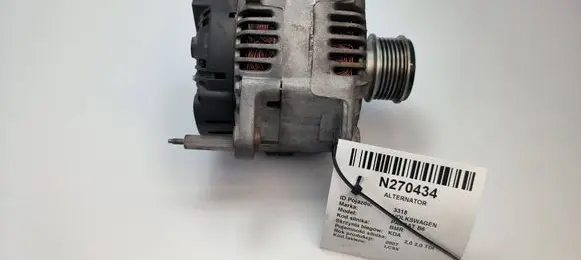 Volkswagen PASSAT B6 Generator/alternator 021903026L