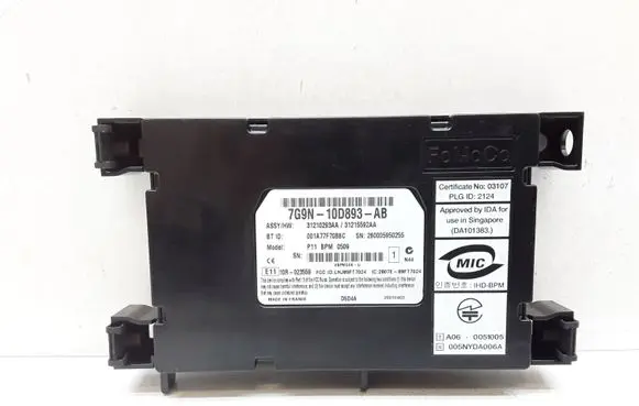 Volvo XC70 Bluetooth control unit module 31210293 7G9N10D893AB
