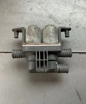 Coolant heater control valve